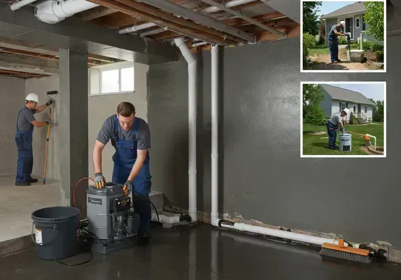 Basement Waterproofing and Flood Prevention process in Marissa, IL